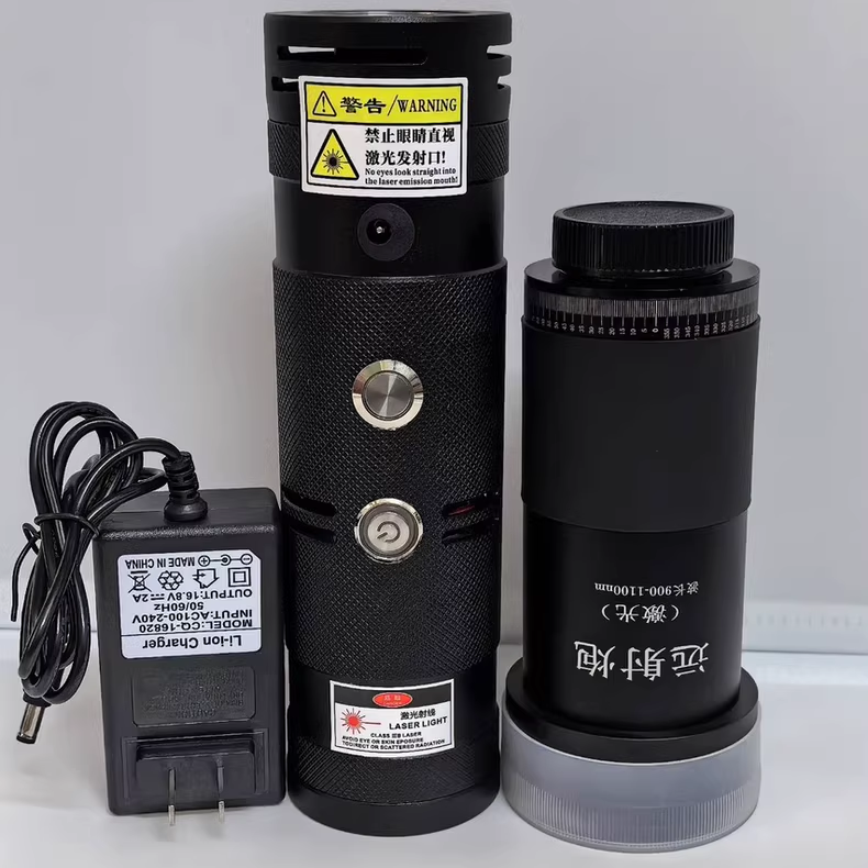 Ignitor a laser 120 W / canhão laser / emissor laser – com lente grande - Imagem 6