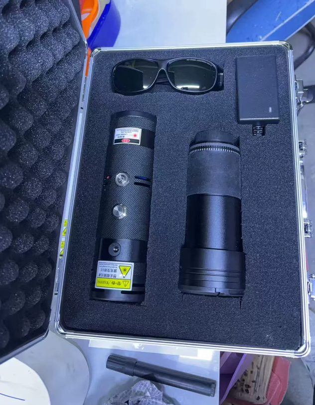 Ignitor a laser 120 W / canhão laser / emissor laser – com lente grande - Imagem 4