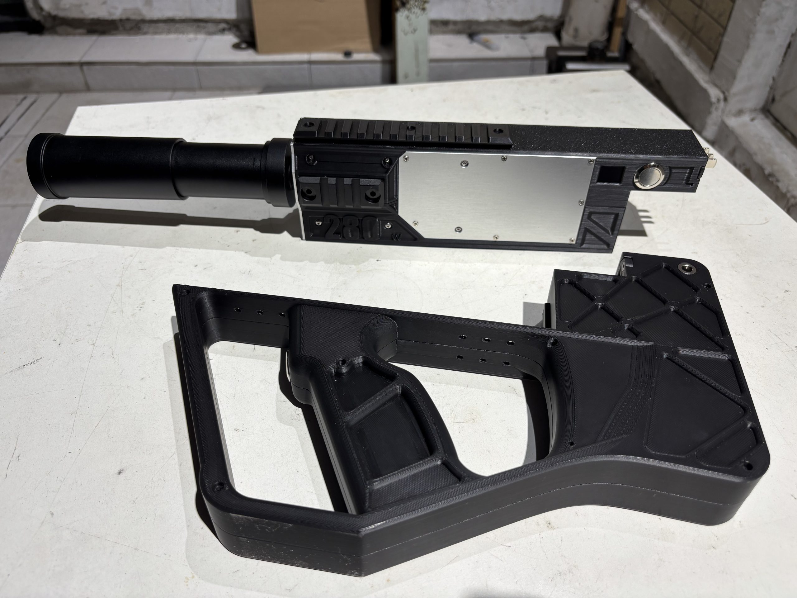 Canhão laser portátil DIY 280 W - Imagem 12